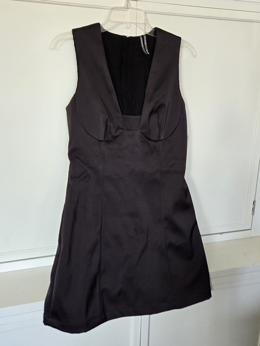 NWT Anthropologie Sleeveless Square-Neck Shift Mini Dress - Picture 4 of 7